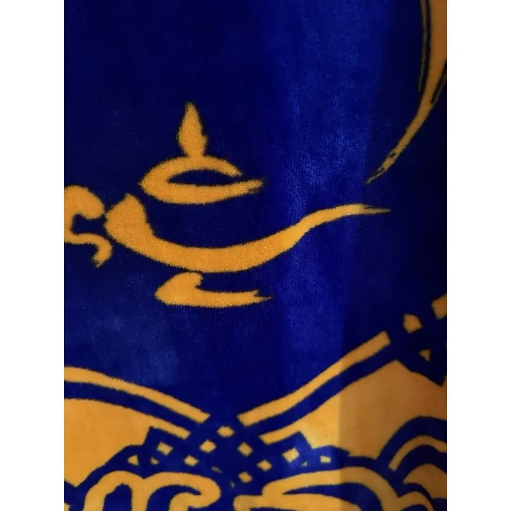 Disney's Aladdin Broadway Fleece Polyester Blanket Magic Carpet 48x58 Super Soft